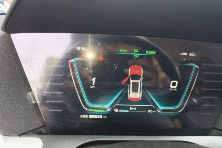 Used BYD Song Pro New Energy 2019 EV High-Power Long-Range Flagship Model Instrument Cluster