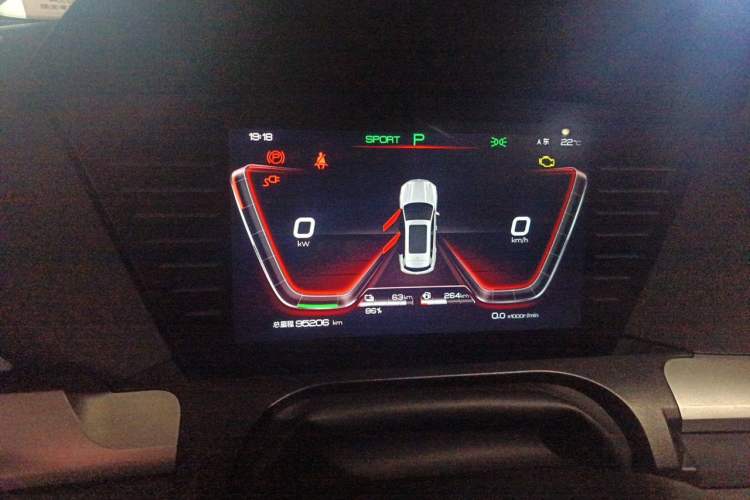 Used BYD Song Pro New Energy 2019 DM 1.5T Four-Wheel Drive Performance Edition Deluxe Model Instrument Cluster