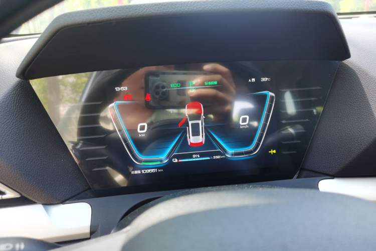 Used BYD Song Pro New Energy 2019 EV High-Power Long-Range Flagship Model Instrument Cluster