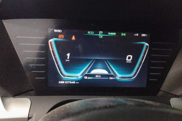 Used BYD Song Pro New Energy 2019 EV High-Power Long-Range Flagship Model Instrument Cluster