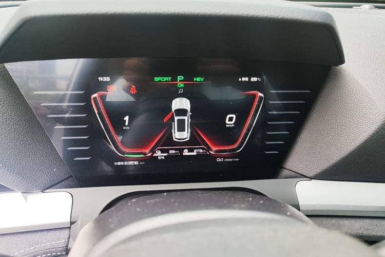 Used BYD Song Pro New Energy 2019 DM 1.5T Four-Wheel Drive Performance Edition Deluxe Model Instrument Cluster