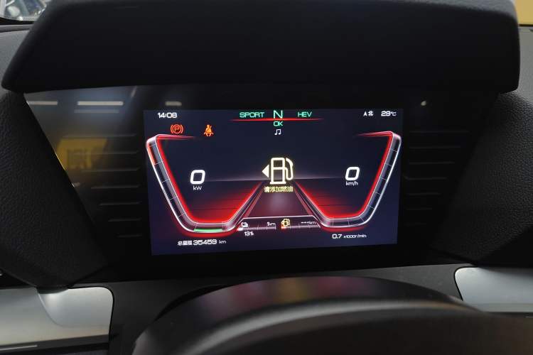 Used BYD Song Pro New Energy 2019 DM 1.5T Four-Wheel Drive Performance Edition Flagship Model Instrument Cluster