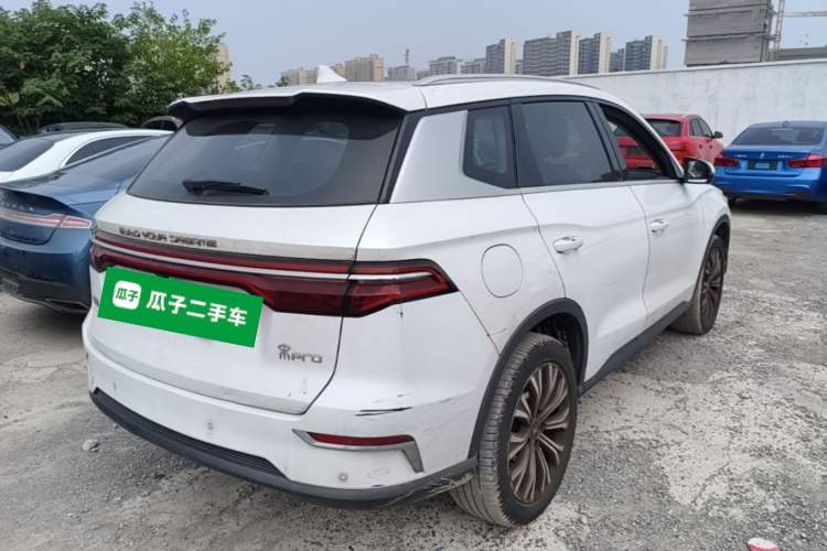 Used BYD Song Pro New Energy 2019 DM 1.5T Four-Wheel Drive Performance Edition Flagship Model Rear Right 45 Deg