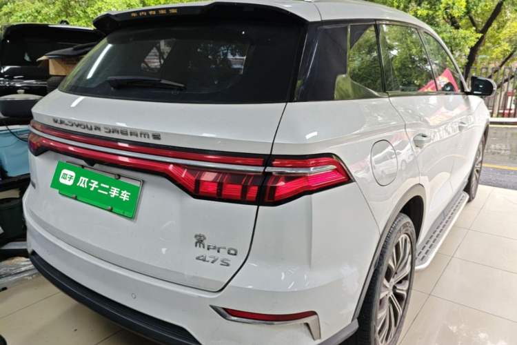 Used BYD Song Pro New Energy 2019 DM 1.5T Four-Wheel Drive High-Energy Version Rear Right 45 Deg