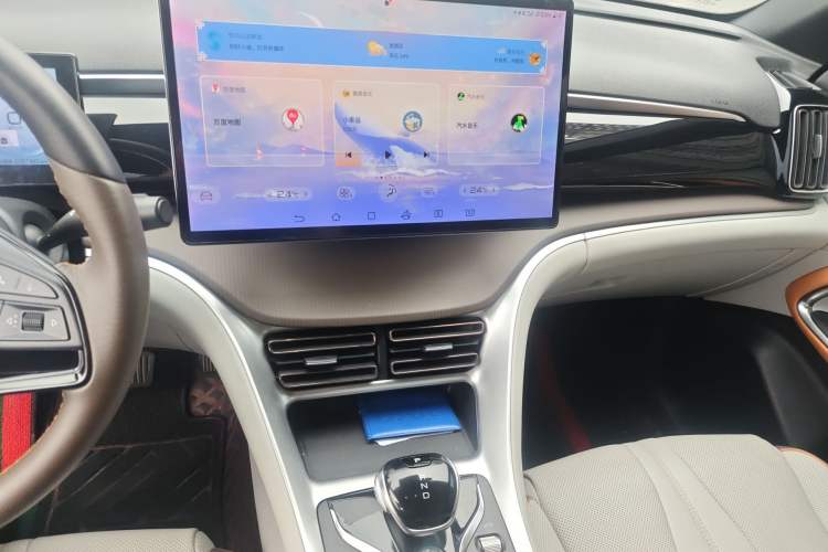 Used BYD Song Pro New Energy 2022 DM-i 110km Flagship Pro Model Audio And AC Panel