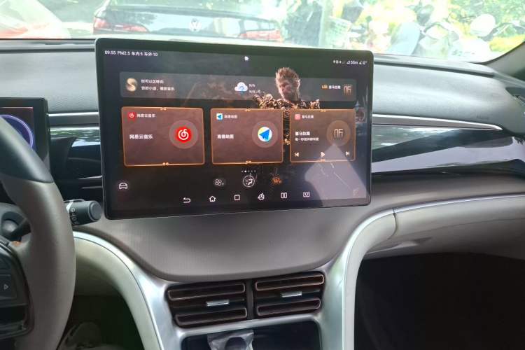 Used BYD Song Pro New Energy 2022 DM-i 110km Flagship Model Audio And AC Panel