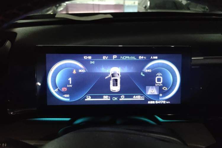 Used BYD Song Pro New Energy 2022 DM-i 110km Flagship Pro Model Instrument Cluster