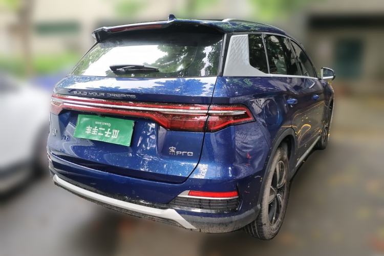 Used BYD Song Pro New Energy 2022 DM-i 51km Prestige Model Rear Right 45 Deg