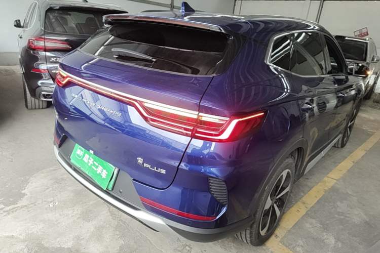 Used BYD Song Pro New Energy 2022 DM-i 110km Flagship Pro Model Rear Right 45 Deg