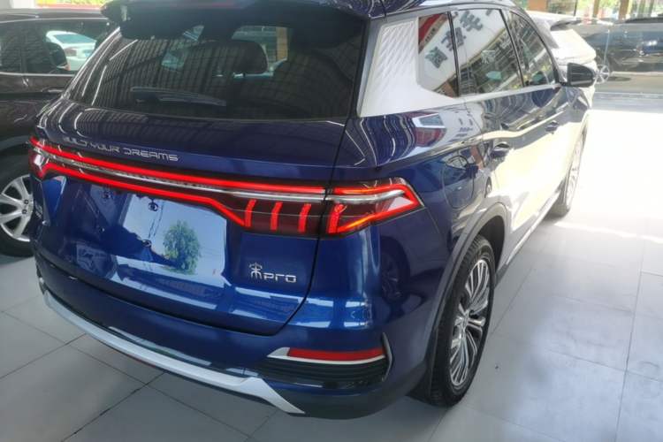 Used BYD Song Pro New Energy 2022 DM-i 110km Flagship Pro Model Rear Right 45 Deg