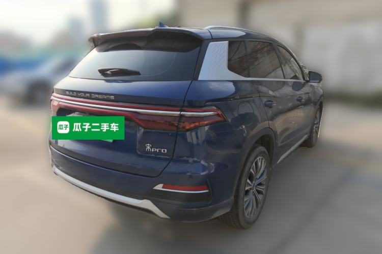 Used BYD Song Pro New Energy 2022 DM-i 110km Flagship Pro Model Rear Right 45 Deg
