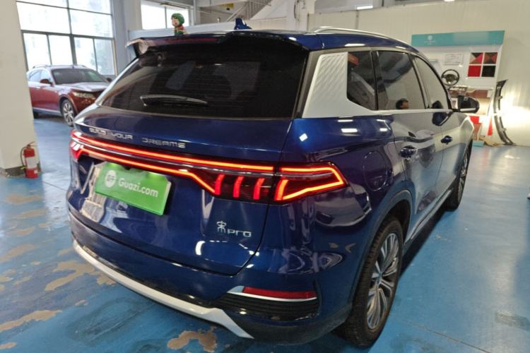 Used BYD Song Pro New Energy 2022 DM-i 110km Flagship Pro Model Rear Right 45 Deg
