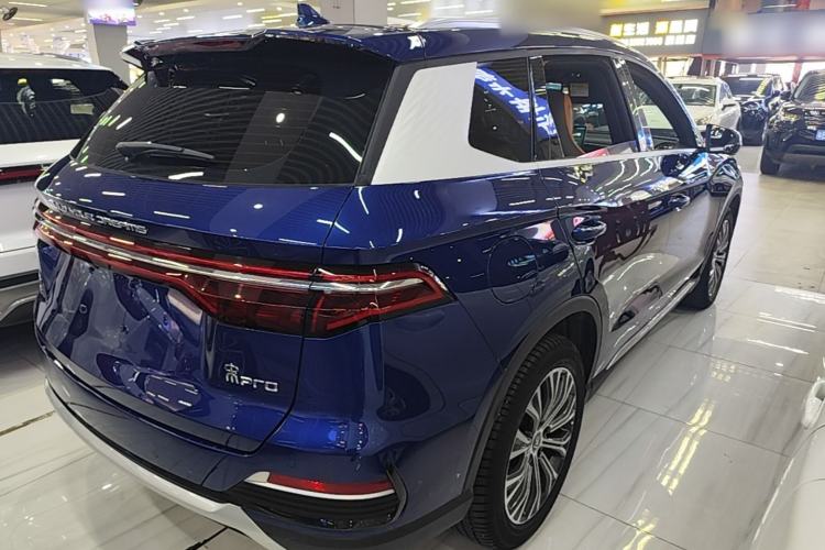 Used BYD Song Pro New Energy 2022 DM-i 110km Flagship Pro Model Rear Right 45 Deg