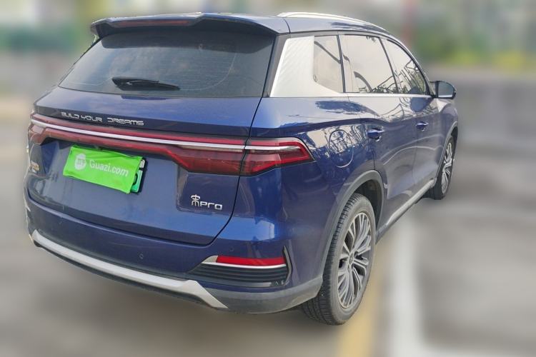 Used BYD Song Pro New Energy 2022 DM-i 110km Flagship Pro Model Rear Right 45 Deg