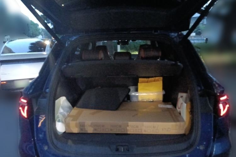Used BYD Song Pro New Energy 2022 DM-i 110km Flagship Pro Model Trunk
