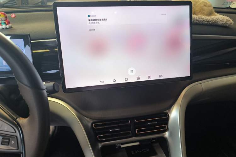 Used BYD Song Pro New Energy 2022 DM-i 110km Flagship Pro Model Audio And AC Panel