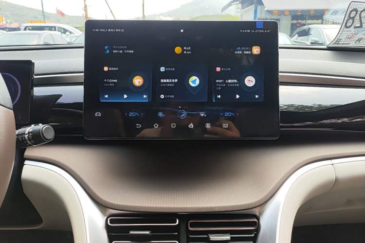 Used BYD Song Pro New Energy 2022 DM-i 51km Prestige Model Audio And AC Panel