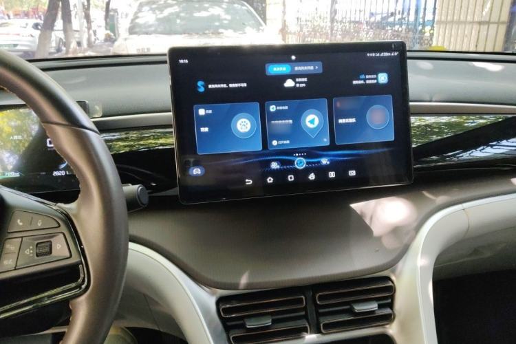 Used BYD Song Pro New Energy 2022 DM-i 110km Flagship Model Audio And AC Panel