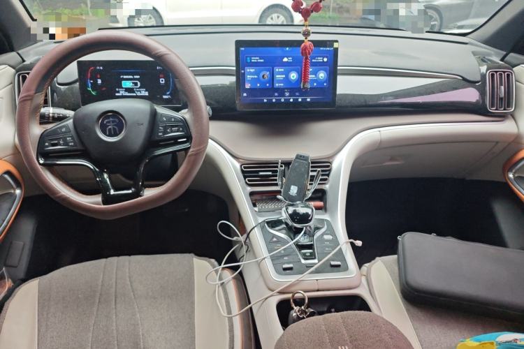 Used BYD Song Pro New Energy 2022 DM-i 51km Luxury Model Center Console