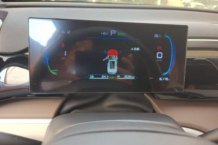 Used BYD Song Pro New Energy 2022 DM-i 51km Luxury Model Instrument Cluster