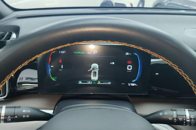 Used BYD Song Pro New Energy 2022 DM-i 110km Flagship Model Instrument Cluster