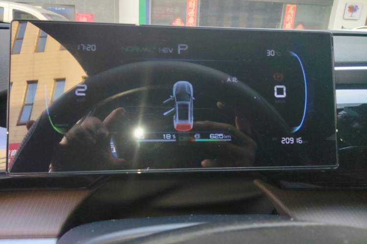 Used BYD Song Pro New Energy 2022 DM-i 51km Luxury Model Instrument Cluster