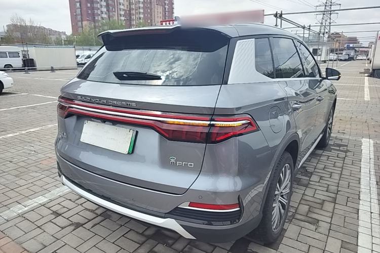Used BYD Song Pro New Energy 2022 DM-i 110km Flagship Pro Model Rear Right 45 Deg
