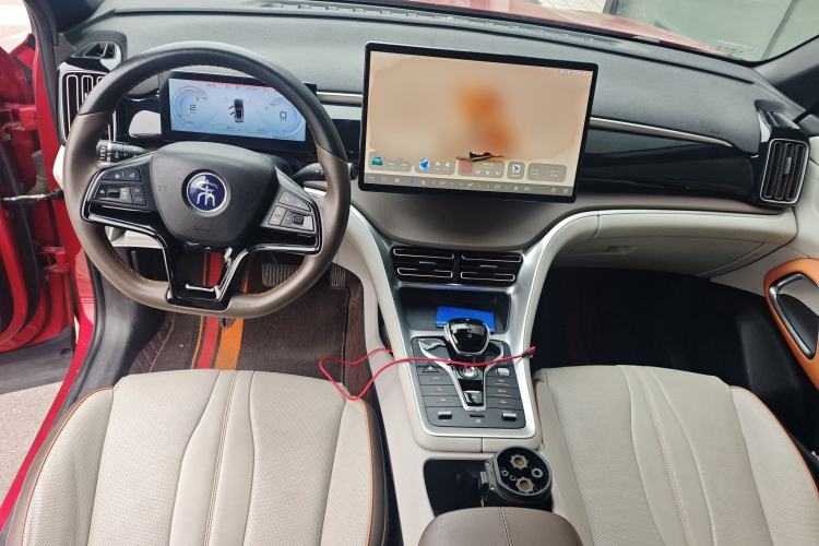 Used BYD Song Pro New Energy 2022 DM-i 110km Flagship Pro Model Center Console