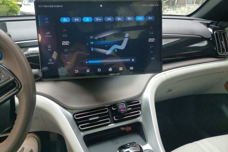 Used BYD Song Pro New Energy 2022 DM-i 110km Flagship Model Audio And AC Panel