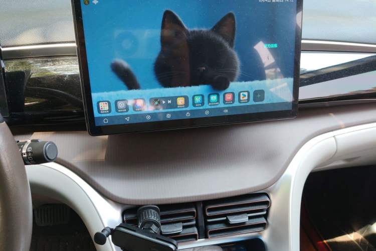 Used BYD Song Pro New Energy 2022 DM-i 110km Flagship Model Audio And AC Panel