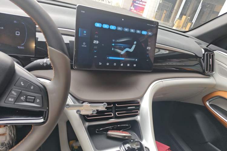 Used BYD Song Pro New Energy 2022 DM-i 110km Flagship Model Audio And AC Panel
