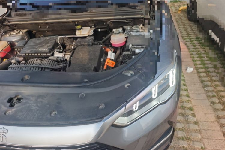 Used BYD Song Pro New Energy 2022 DM-i 110km Flagship Pro Model Engine Bay Left