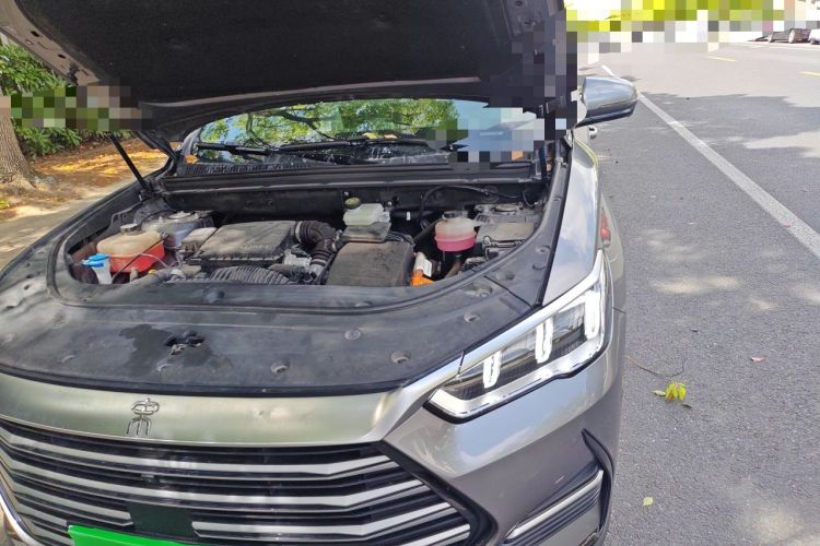 Used BYD Song Pro New Energy 2022 DM-i 110km Flagship Pro Model Engine Bay Left