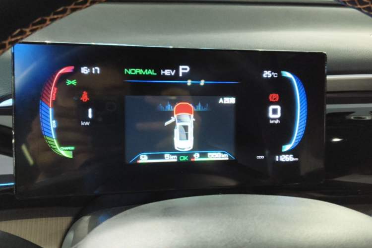 Used BYD Song Pro New Energy 2022 DM-i 51km Luxury Model Instrument Cluster
