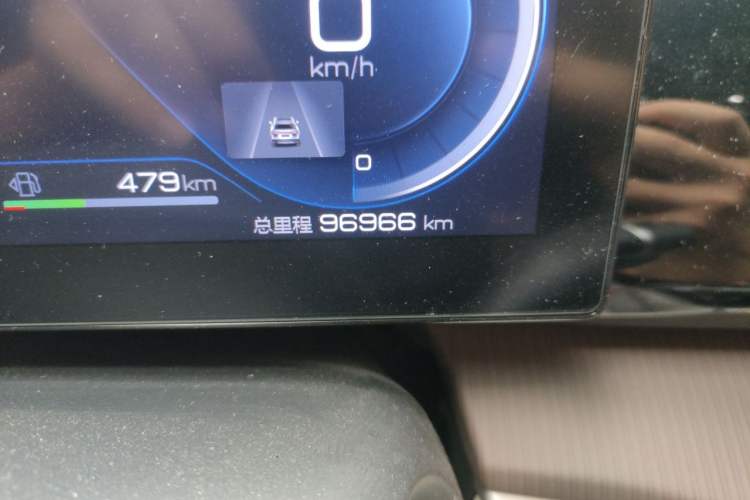 Used BYD Song Pro New Energy 2022 DM-i 51km Prestige Model Odometer Close Up