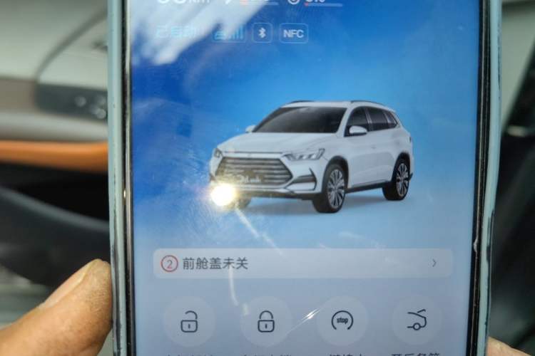 Used BYD Song Pro New Energy 2022 DM-i 51km Luxury Model Vehicle Key