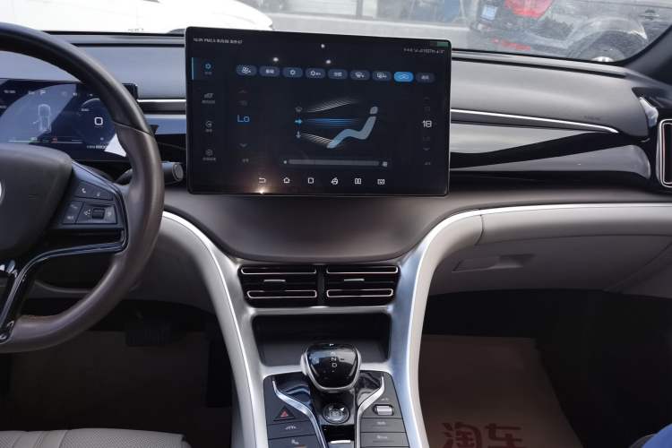 Used BYD Song Pro New Energy 2022 DM-i 110km Flagship Pro Model Audio And AC Panel