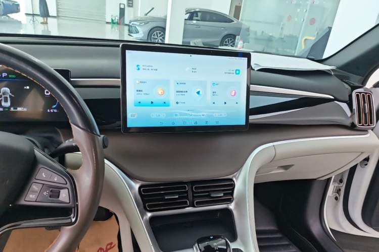 Used BYD Song Pro New Energy 2022 DM-i 110km Flagship Model Audio And AC Panel