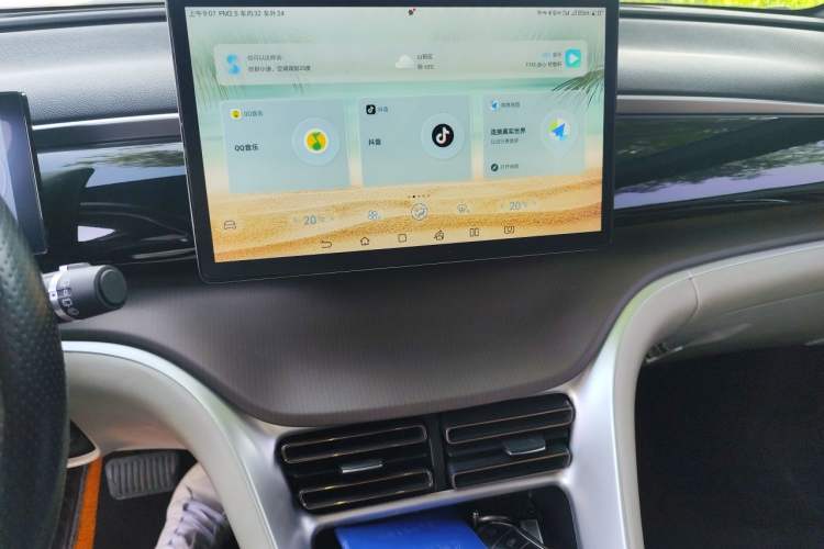 Used BYD Song Pro New Energy 2022 DM-i 51km Prestige Model Audio And AC Panel