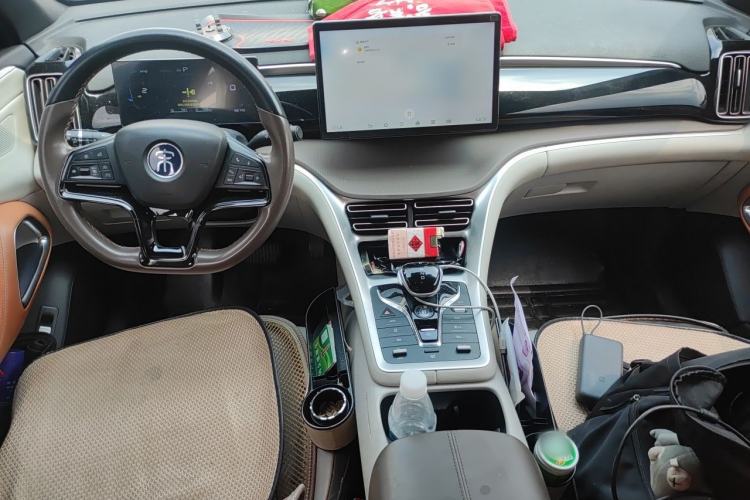 Used BYD Song Pro New Energy 2022 DM-i 110km Flagship Model Center Console