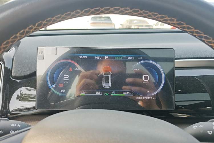 Used BYD Song Pro New Energy 2022 DM-i 51km Prestige Model Instrument Cluster