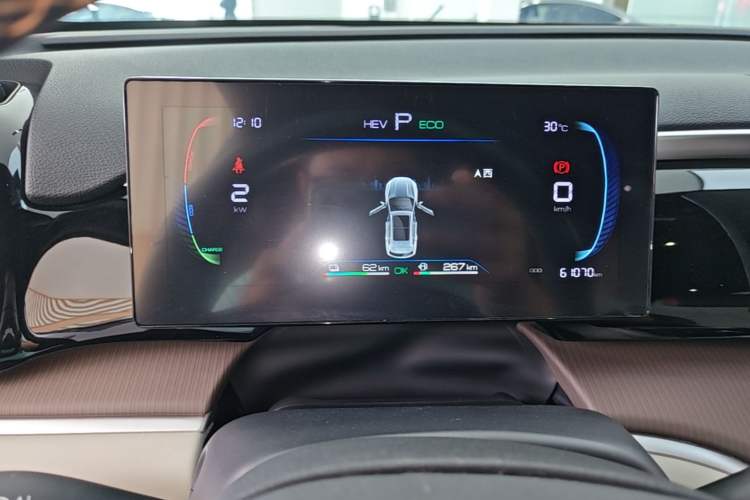 Used BYD Song Pro New Energy 2022 DM-i 110km Flagship Model Instrument Cluster