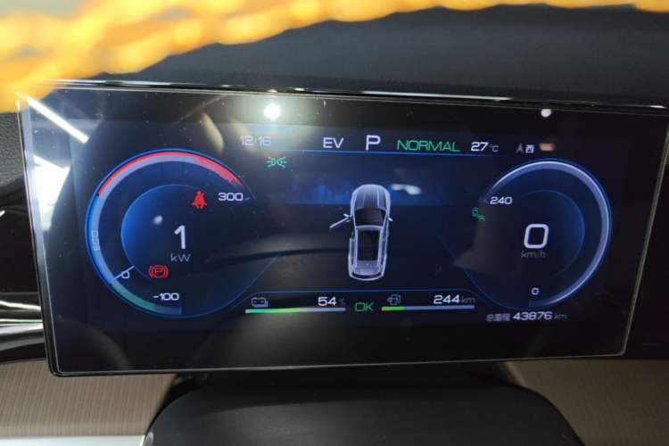 Used BYD Song Pro New Energy 2022 DM-i 110km Flagship Pro Model Instrument Cluster