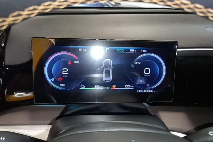Used BYD Song Pro New Energy 2022 DM-i 110km Flagship Pro Model Instrument Cluster