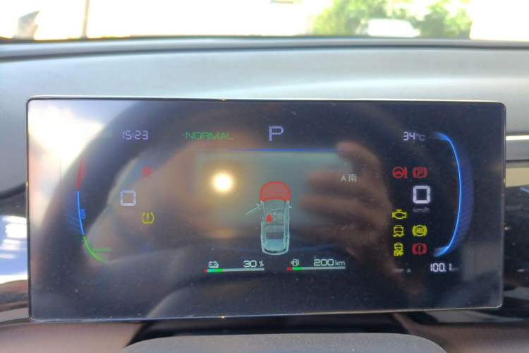 Used BYD Song Pro New Energy 2022 DM-i 110km Flagship Model Instrument Cluster