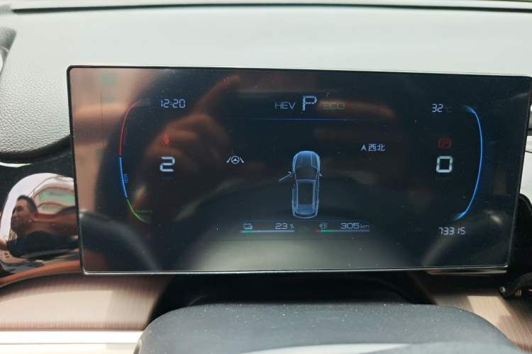 Used BYD Song Pro New Energy 2022 DM-i 51km Prestige Model Instrument Cluster