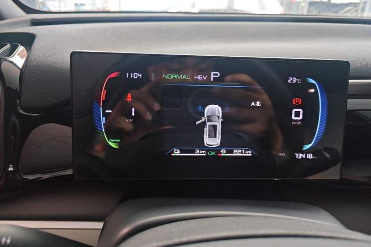 Used BYD Song Pro New Energy 2022 DM-i 51km Prestige Model Instrument Cluster