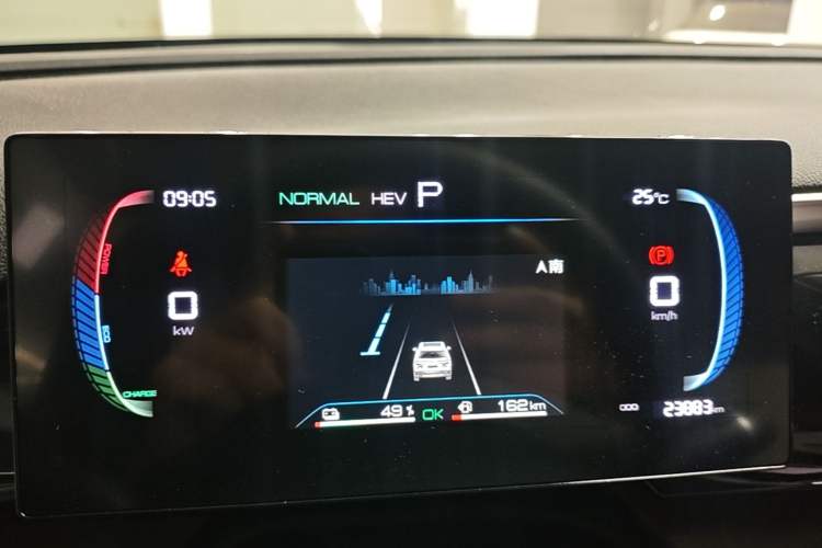 Used BYD Song Pro New Energy 2022 DM-i 110km Flagship Model Instrument Cluster
