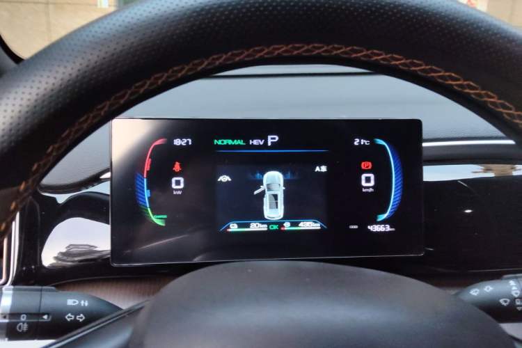 Used BYD Song Pro New Energy 2022 DM-i 51km Prestige Model Instrument Cluster