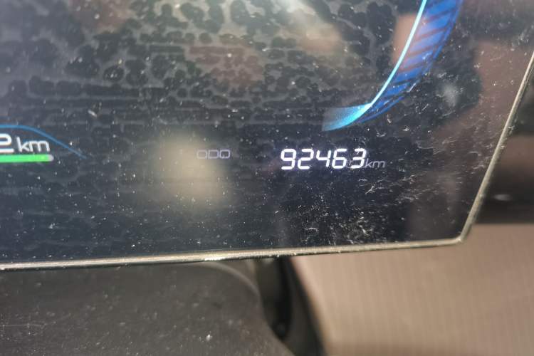 Used BYD Song Pro New Energy 2022 DM-i 110km Flagship Model Odometer Close Up